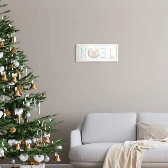 Stupell Industries Noel Holiday Sand Dollar Sign Wall Plaque Art {3}