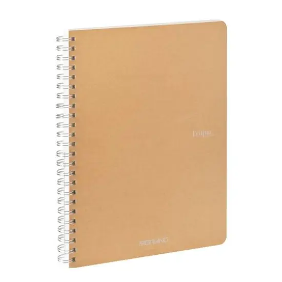 Fabriano&reg; EcoQua Spiral Bound Grid Notebook Beige {4}
