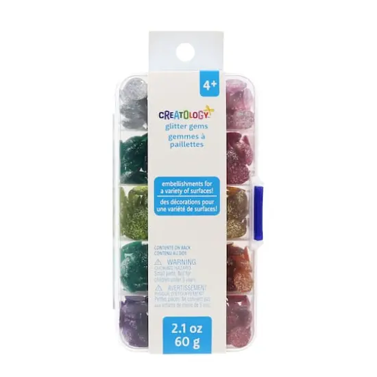 Glitter Gems 10 Compartment Box by Creatology&trade; {4}