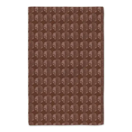 Circle Fall Pattern Tea Towel Set {6}