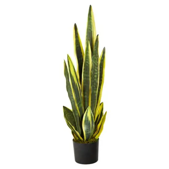 3ft. Potted Artificial Snake Plant  {1}