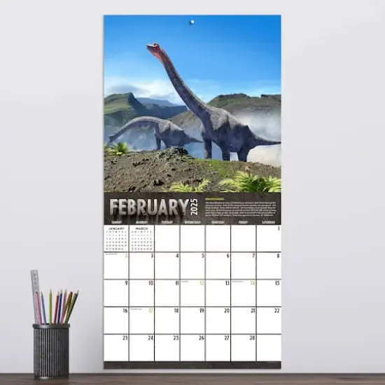 TF Publishing 2025 Dinosaurs Wall Calendar {4}