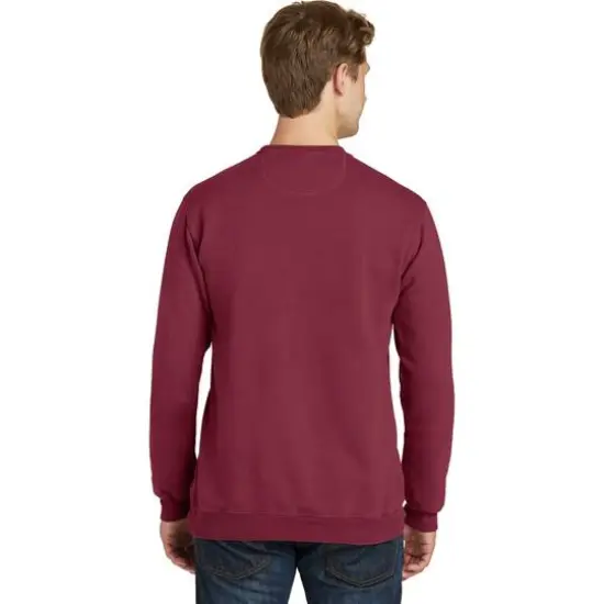 Port & Company&reg; Beach Wash&reg; Garment-Dyed Sweatshirt Merlot {6}