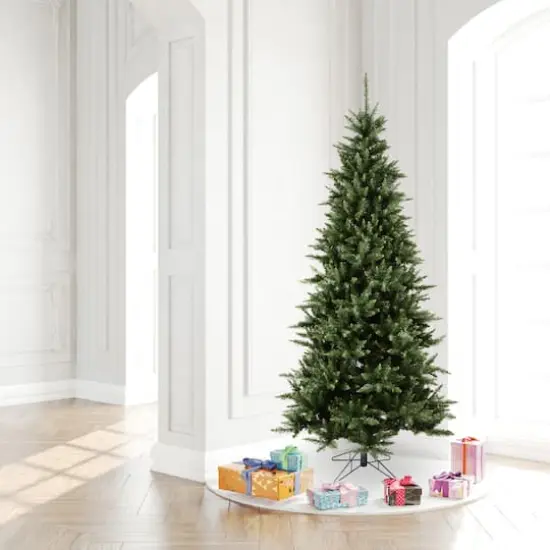 7.5ft. Unlit Slim Camdon Fir Artificial Christmas Tree {3}