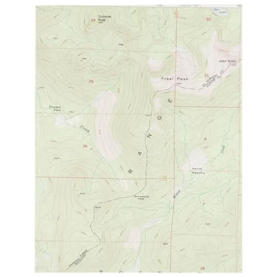 JAM Paper Colorful Map Design 8.5" x 11" Paper, 100 Sheets {3}