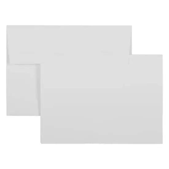 JAM Paper A7 White Foldover Greeting Cards & Envelopes, 25ct. {1}