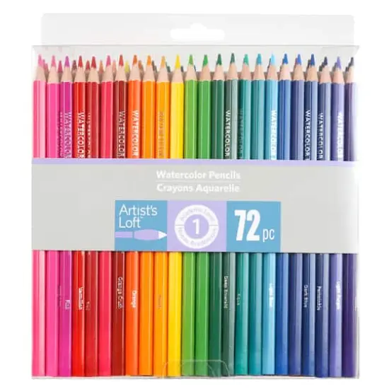 Watercolor Pencil Set by Artist's Loft&trade;, 72 ct.  {5}