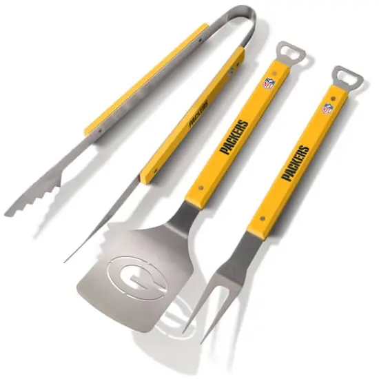 NFL Spirit Series 3-Piece BBQ Set Green Bay Packers {1}