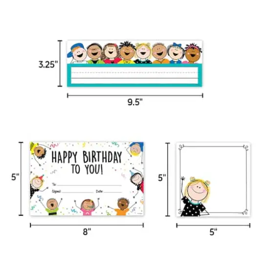 Creative Teaching Press&reg; Stick Kids&reg; Curated Classroom Decal Set {5}