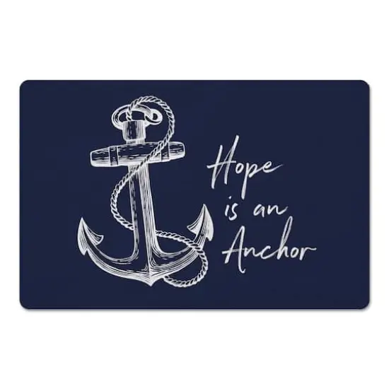 Hope Anchor Floor Mat {1}
