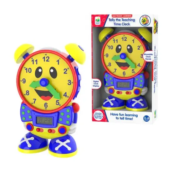 Electronic Learning - Telly the Teaching Time Clock {5}