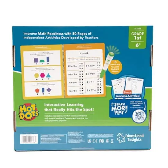 Educational Insights&reg; Hot Dots Let's Learn Math 1st Grade {3}