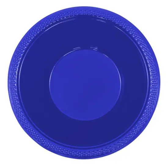 JAM Paper 7" Plastic Bowls, 20ct. Blue {3}