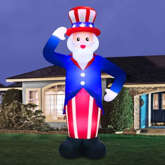 20ft. Airflowz Inflatable Uncle Sam {6}