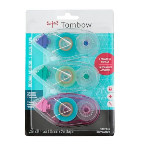 Tombow Assorted Adhesive Tape Runner Refills {4}