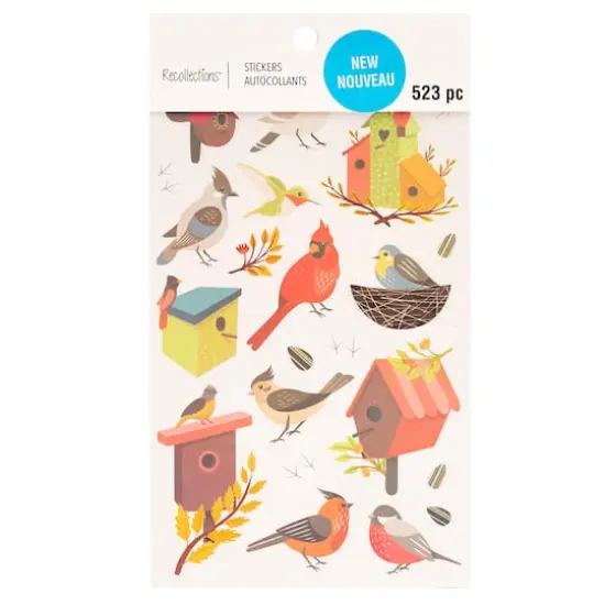Birds Sticker Book by Recollections&trade; {4}