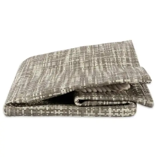 DII&reg; Medium Gray Tweed Rectangular Paper Bin {3}