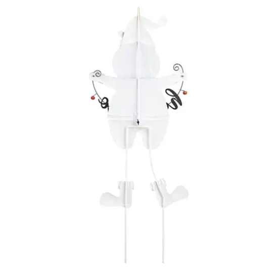 Glitzhome&reg; 36" Metal Santa HOHOHO Yard Stake {8}