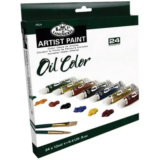 Royal & Langnickel&reg; Artist Paint 24 Color Oil Set {1}