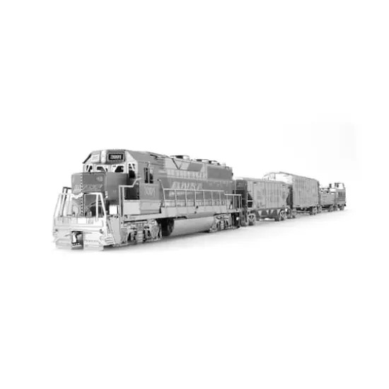 Metal Earth&reg; Freight Train Box Set 3D Metal Model Kit {4}