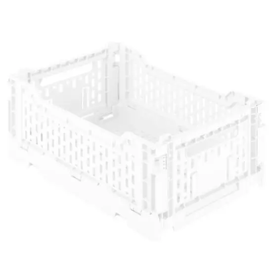 Simplify Collapsible Storage Crate White {11}