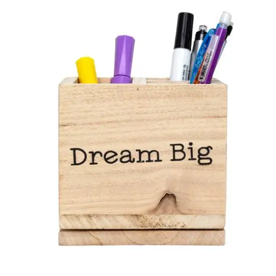 Dream Big Rotating Desk Organizer {8}