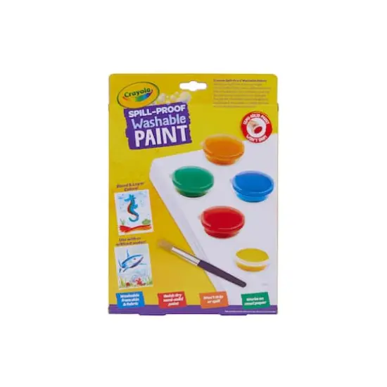 Crayola&reg; Spill-Proof Washable Paint Set {3}