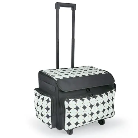 Dritz&reg; 4-Wheel Rolling Sewing Machine Tote {1}