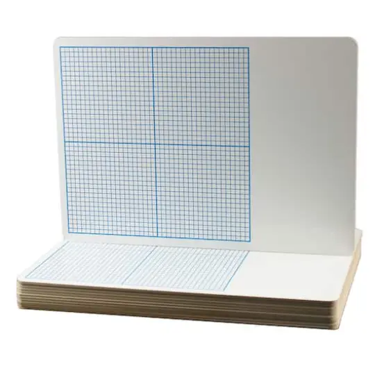 Flipside Graph Dry Erase Board Class Pack, 12ct. {1}