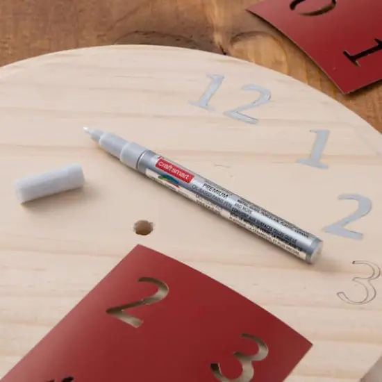 Metallic Fine Tip Multi-Surface Premium Oil-Based Paint Pen by Craft Smart&reg; Silver {8}