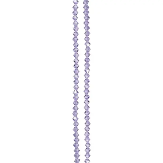 Preciosa Glass Crystal Bicone Beads, 4mm by Bead Landing&trade; Violet {4}