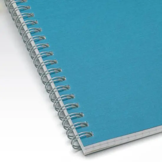 Fabriano&reg; EcoQua Spiral Bound Grid Notebook Blue {5}