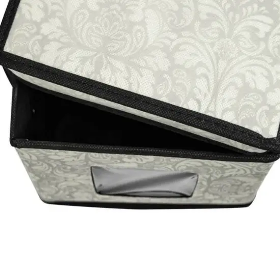 DII&reg; Damask Salad Plate Dish Storage Container {6}