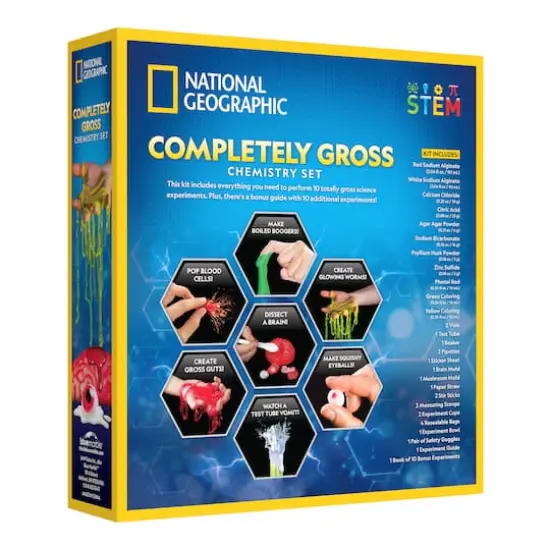 National Geographic&trade; Completely Gross Chemistry Set {5}