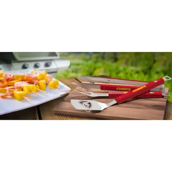 NFL Spirit Series 3-Piece BBQ Set Kansas City Chiefs {4}