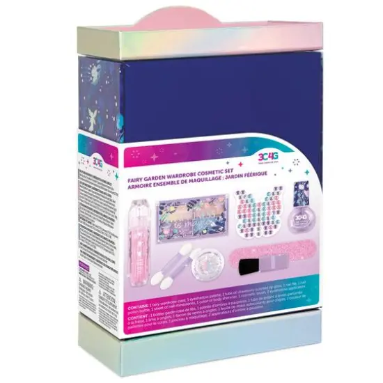 Make It Real&trade; 3C4G&reg; Fairy Garden Wardrobe Cosmetic Set {6}