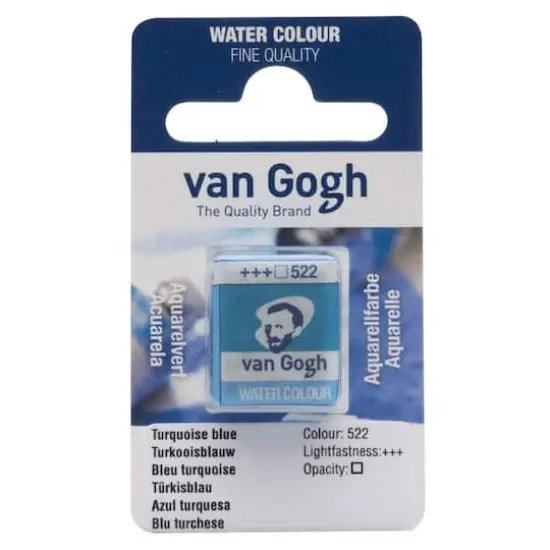 Van Gogh Watercolor Paint, Half Pan 805 Copper {2}
