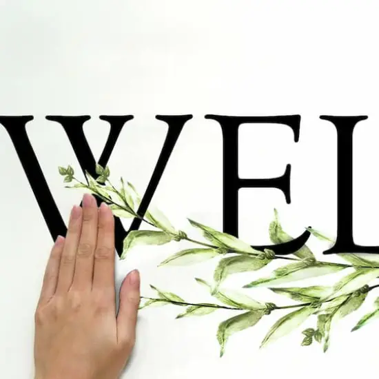 RoomMates Welcome Quote Peel & Stick Wall Decal {6}