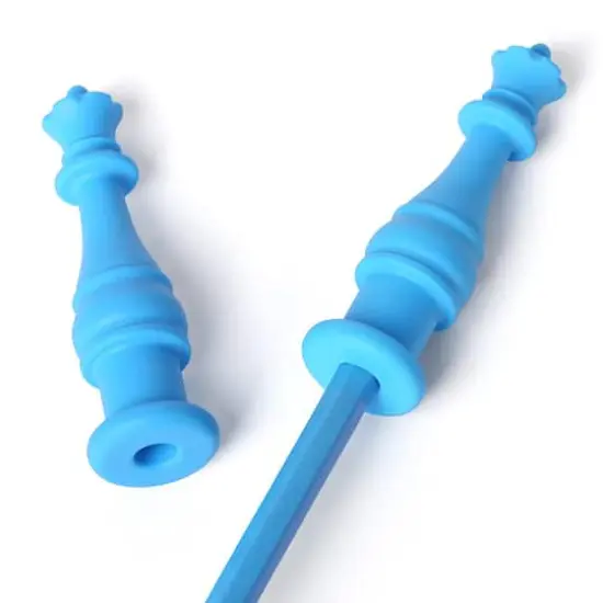 The Pencil Grip Chess King Silicone Chewable Pencil Toppers, 6ct. {3}