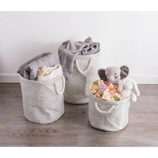 DII&reg; Large Round Geo Diamond Paper Bin Stone {4}