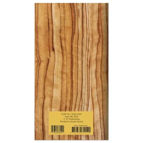 2026-2027 Classic Oak Small Monthly Pocket Planner {11}