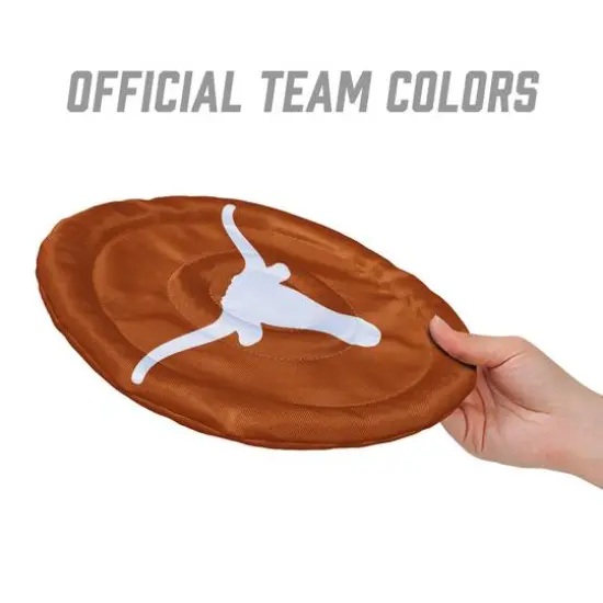 NCAA Flimzee Bean-Bag Flying Disc Texas Longhorns {4}