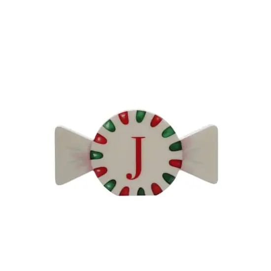 8" Candy Monogram Tabletop D&eacute;cor by Ashland&reg; J {1}