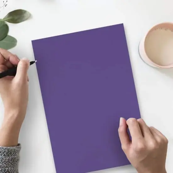 JAM Paper Matte 8.5" x 14" 28lb. Paper, 50 Sheets Dark Purple {4}