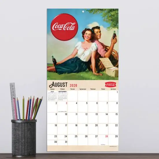 2026 Coca-Cola Mini Calendar {4}