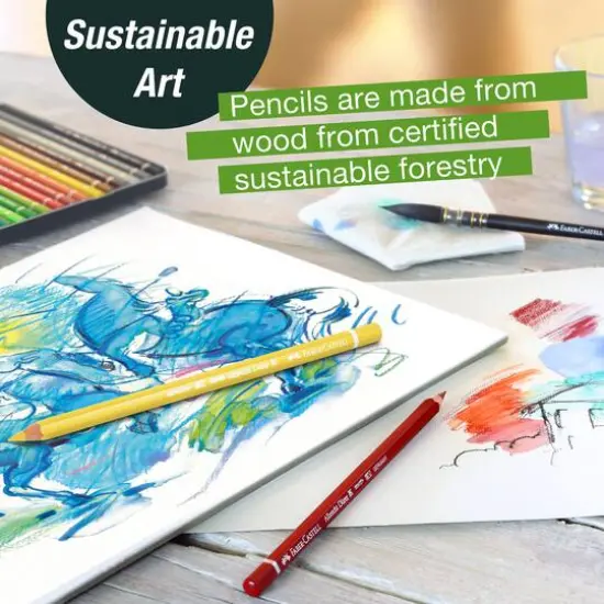 Faber-Castell&reg; Wet Mediums Art & Graphic Try It Box Set {10}