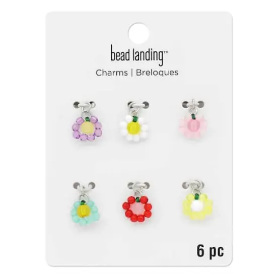 Seed Bead Flower Charms by Bead Landing&trade; {4}