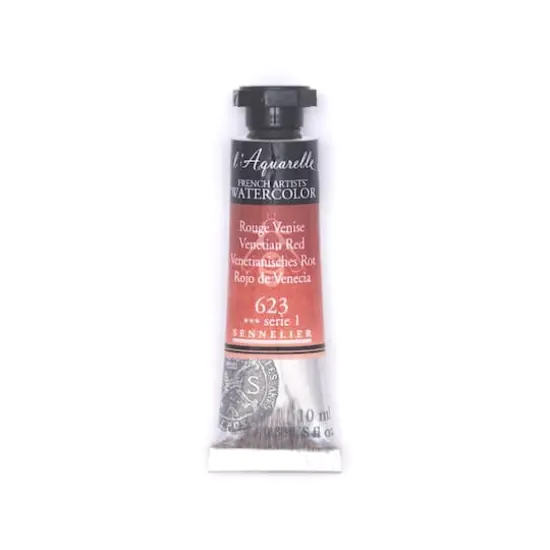 Sennelier French Artists' Watercolor, 10mL 623 Venetian Red S1 {1}