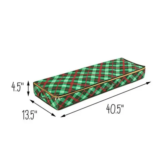 Honey Can Do Plaid Gift Wrap Organizer {5}