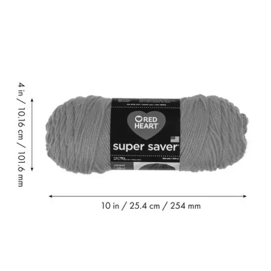 Red Heart&reg; Super Saver&reg; Solid Yarn White {12}